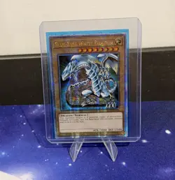 Yu-Gi-Oh! Blue-Eyes White Dragon LC01-EN001 Quarter Century Secret Rare - Image 1