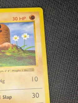 Pokemon TCG Diglett 1st Edition Shadowless Base Set Card 47/102, LP - Image 4