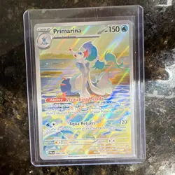 Pokemon TCG Holo Full Art 3-Card Lot Mega Darkrai EX 101/108 +Primarina - Image 4