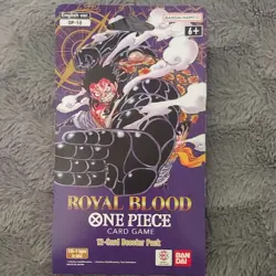 Bandai One Piece Card Game Royal Blood OP-10 English Booster Pack 12 Cards - Image 1