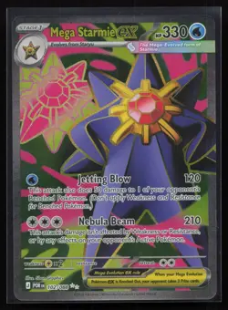 Mega Starmie ex - 102/088 ME03: Perfect Order Pokemon TCG Card - Image 1