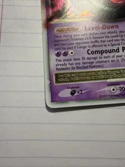 Gengar LV.X 97/99 Arceus Holo Pokemon Card - Image 5