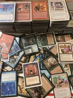 Mtg 1100 Card Lot[c33]: Vintage, Uncommons, Rares, Variety. All Cards Pictured! - Image 3