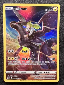 Zekrom TG05/TG30 Ultra Rare Holo Pokemon Card NM - Image 1