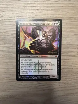 Sheoldred, Whispering One Prerelease Cards Near Mint or Better - Image 1
