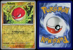 Voltorb 100/165 Common Professor Program Promos Pokemon Card Reverse Holo NM - Image 3