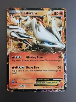 Reshiram EX - BW36 - Pokemon Black & White Promo Ultra Rare Card NM/VLP - Image 1