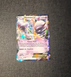 Mewtwo EX 61/162 Pokemon TCG Breakthrough XY Ultra Rare Holo Card - Image 2