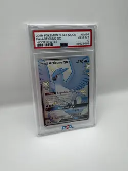 PSA 10 Articuno GX SV54/SV94 Pokemon Card Hidden Fates Shiny Vault Mint 2019 - Image 1