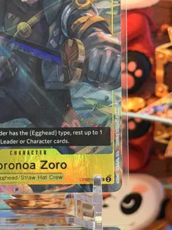 Roronoa Zoro (Illustration Box Vol.3) OP07-113 UC One Piece Promotion Cards NM - Image 3