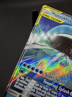 Magikarp & Wailord GX SM166 Holo Card HP Condition - Image 2