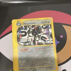 Pokemon Card: Magneton 22/147 Aquapolis Set Rare! GD - Image 3