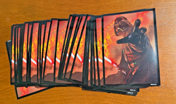 star wars Darth Vader art card sleeves protectors lot of 40 - Image 1