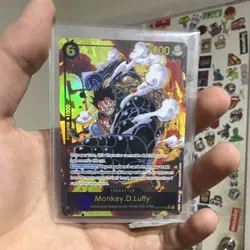Bandai One Piece Card Game Monkey D. Luffy OP10-118 SR Alt Art Foil EN 7000 - Image 1