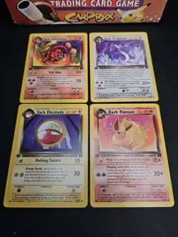 Pokemon Cards Complete Com/Uncom 1st Edition Team Rocket Set +3 RARES LP++ LOOK! - Image 2
