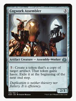 Cogwork Assembler | MTG AER | Artifact Assembly-Worker Token Copy EDH | LP - Image 1