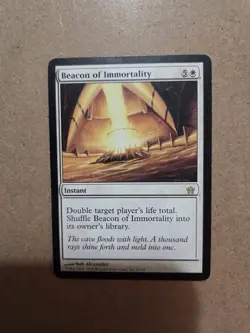 Wizards Beacon of Immortality Fifth Dawn Rare Instant White Regular English - Image 1