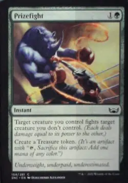 Prizefight - Streets of New Capenna: #154, Magic: The Gathering Nm C321 - Image 1