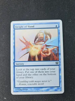 Sleight of Hand NM 9th Edition MTG - Image 1