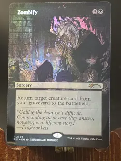 Zombify (2389) Secret Lair Drop MTG Regular Near Mint - Image 1