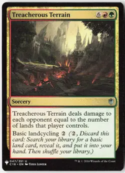 Magic Treacherous Terrain The List Reprints [LIST - 047/351] NM Uncommon - Image 1