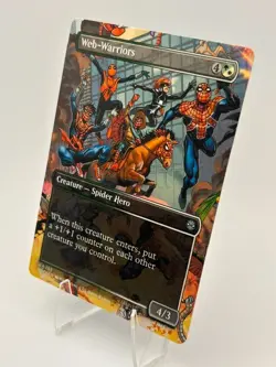 Web-Warriors 0203 Marvel Secret Lair MTG Magic Spider-Man Spider Hero 2025 - Image 2