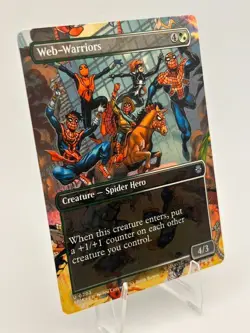 Web-Warriors 0203 Marvel Secret Lair MTG Magic Spider-Man Spider Hero 2025 - Image 3