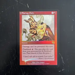 Magic the Gathering Flaring Pain Judgment Foil (MP) - Image 1