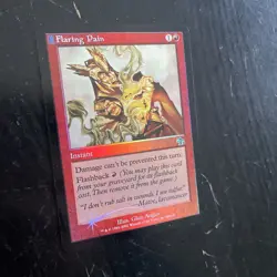 Magic the Gathering Flaring Pain Judgment Foil (MP) - Image 3