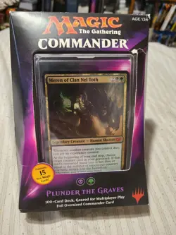 MTG Magic Plunder the Graves Commander 2015 Factory Sealed Deck w/ Box SeePics - Image 1