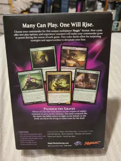 MTG Magic Plunder the Graves Commander 2015 Factory Sealed Deck w/ Box SeePics - Image 2