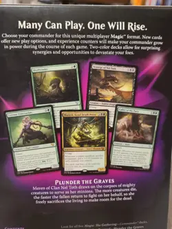 MTG Magic Plunder the Graves Commander 2015 Factory Sealed Deck w/ Box SeePics - Image 3