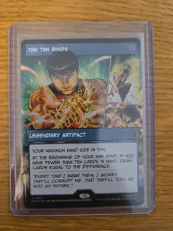 Magic: The Gathering Marvel The Ten Rings Foil Rare Artifact MTG MSH - Image 1