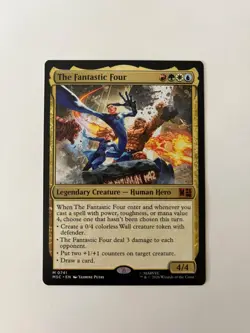The Fantastic Four Commander: Marvel Super Heroes Regular🔥HOT🔥 - Image 1