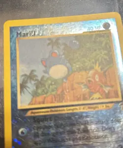 Pokemon TCG Marill 11/18 Southern Islands Reverse Holo Promo MP-HP - Image 4