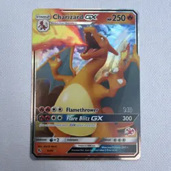 Charizard GX Hidden Fates 9/68 Holo Ultra Rare Pokemon TCG NM/M - Image 1