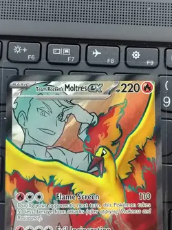 Pokemon Company Sv10 Destined Rivals Team Rocket's Moltres ex 208/182 Holo - Image 2