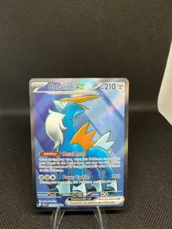 Cobalion ex 103/086 Ultra Rare Chaos Rising Pokemon Holo Near Mint - Image 1
