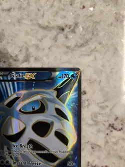 Glalie EX (Full Art) 155/162 Breakthrough Holo Pokemon NM - Image 3
