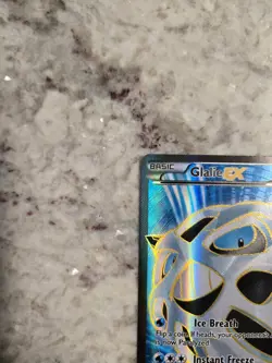 Glalie EX (Full Art) 155/162 Breakthrough Holo Pokemon NM - Image 4