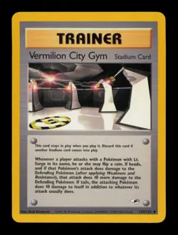 Vermilion City Gym 120/132 Gym Heroes Pokemon Unlimited - Image 1