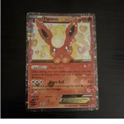 The Pokemon Company Flareon EX Full Art Holo Ultra Rare RC6/RC32 170 HP English - Image 1