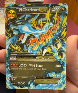 Pokemon TCG M Charizard EX 69/106 Flashfire Ultra Rare Holo 230 HP Eng 2014 - Image 1