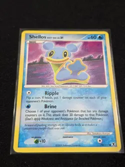 SHELLOS EAST SEA 79/111 Common Rising Rivals Pokemon Near Mint - Image 1