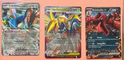 Pokemon TCG EX/Mega Holo Lot (3) Cobalion EX/M Skarmory EX/Krookodile EX - Image 1