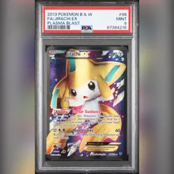 Pokemon TCG - Jirachi EX Full Art 98/101 B&W Plasma Blast 2013 MINT PSA 9 - Image 1