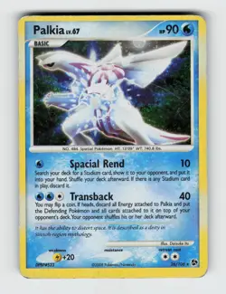 Palkia 26/106 Rare Great Encounters Pokemon 2008 Heavily Played - Image 1