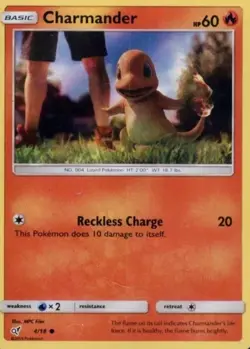 🔥This Pokemon Starts The Fire!✨Charmander 4/18 HOLO✨2019 TCG Detective Pikachu - Image 1