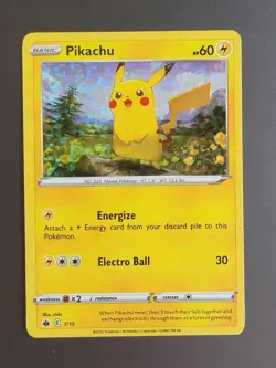 Pokemon TCG Pikachu McDonald's Promos 2022 7/15 Holo Holo Rare NM - Image 2