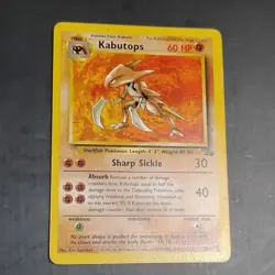 Wizards of the Coast Pokemon TCG Kabutops Fossil 9/62 1st Ed Holo Rare 60 HP - Image 2